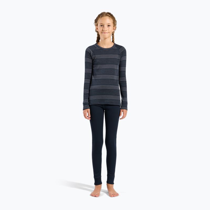 Set di biancheria intima termica per bambini ODLO Active Warm Eco zaffiro scuro