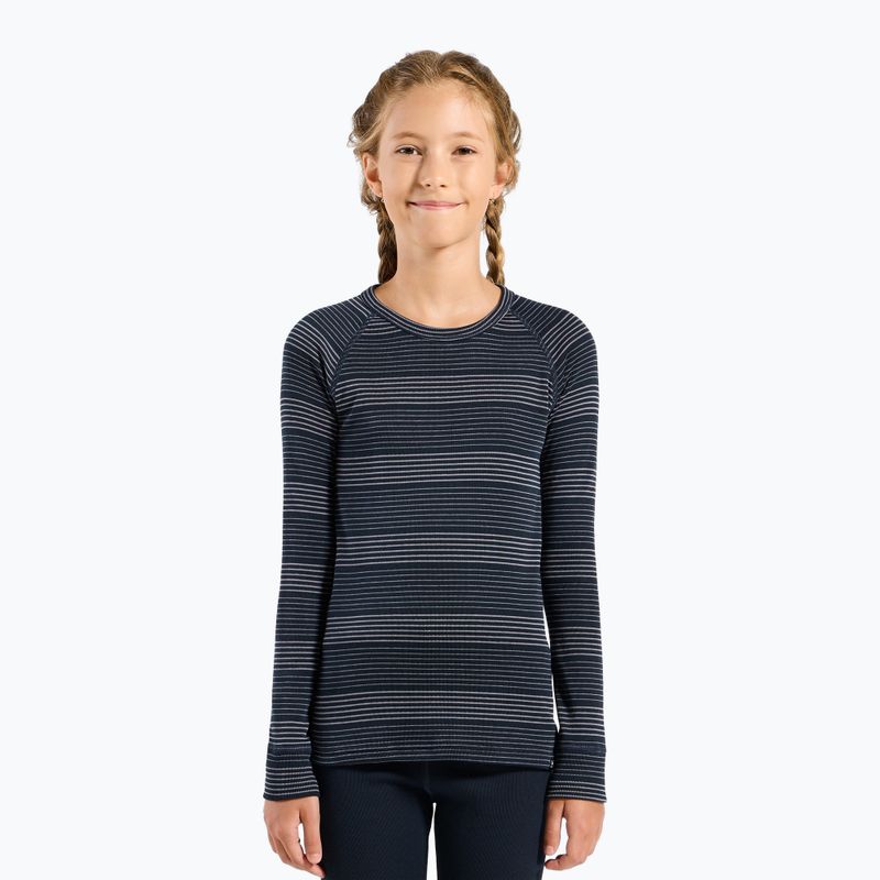 Set di biancheria intima termica per bambini ODLO Active Warm Eco zaffiro scuro 2