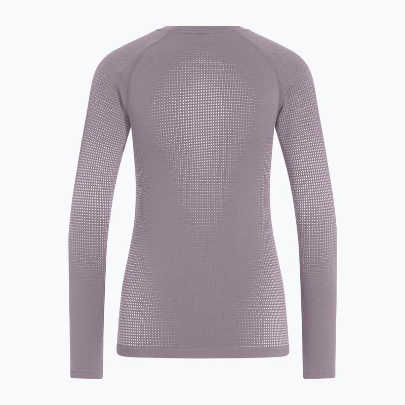 Maglia termica da donna ODLO Performance Warm Bl Top Crew Neck gray ridge 6