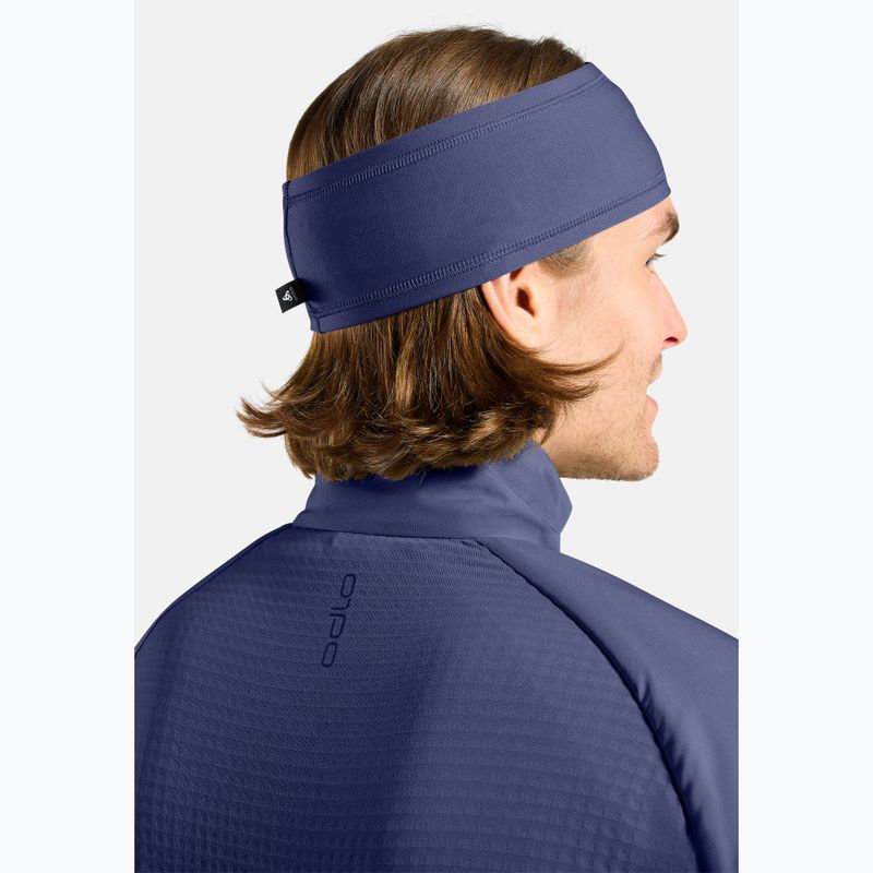 Fascia per la testa ODLO Polyknit Light Eco skipper blue 7