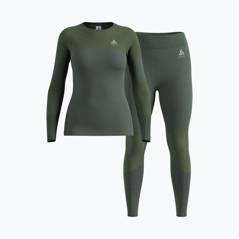 Set intimo termico da donna ODLO Fundamentals Performance Warm urban chic