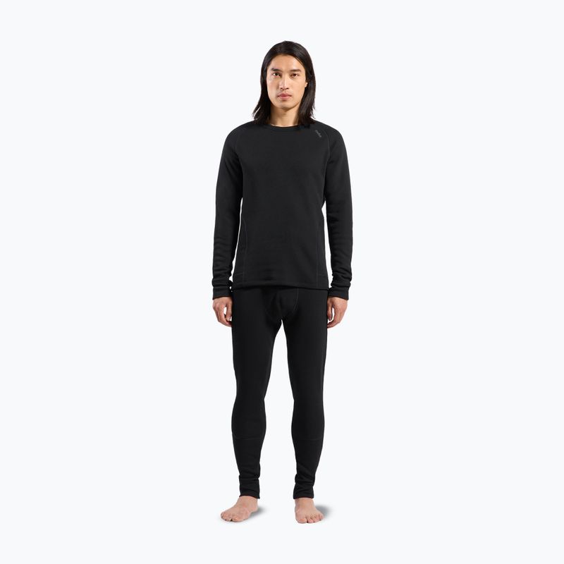 Felpa termica uomo ODLO Active X-Warm Bl Top Crew Neck black 2