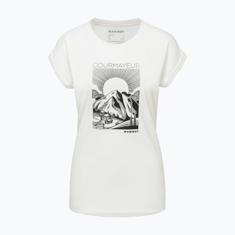 Camicia da trekking Mammut Mountain Courmayeur bianca da donna 5