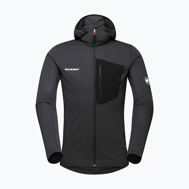 Felpa da trekking da uomo Mammut Aenergy Light Ml nero/phantom 4