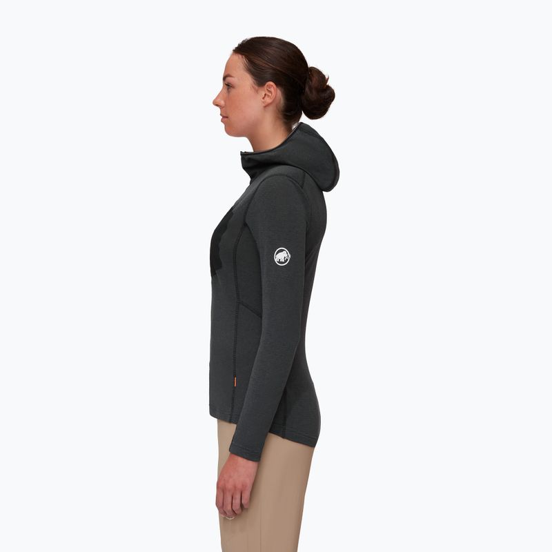 Felpa trekking Mammut donna Aenergy Light Ml nero/fantasma 2