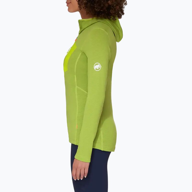 Mammut felpa trekking donna Aenergy Light Ml granito highlime 3