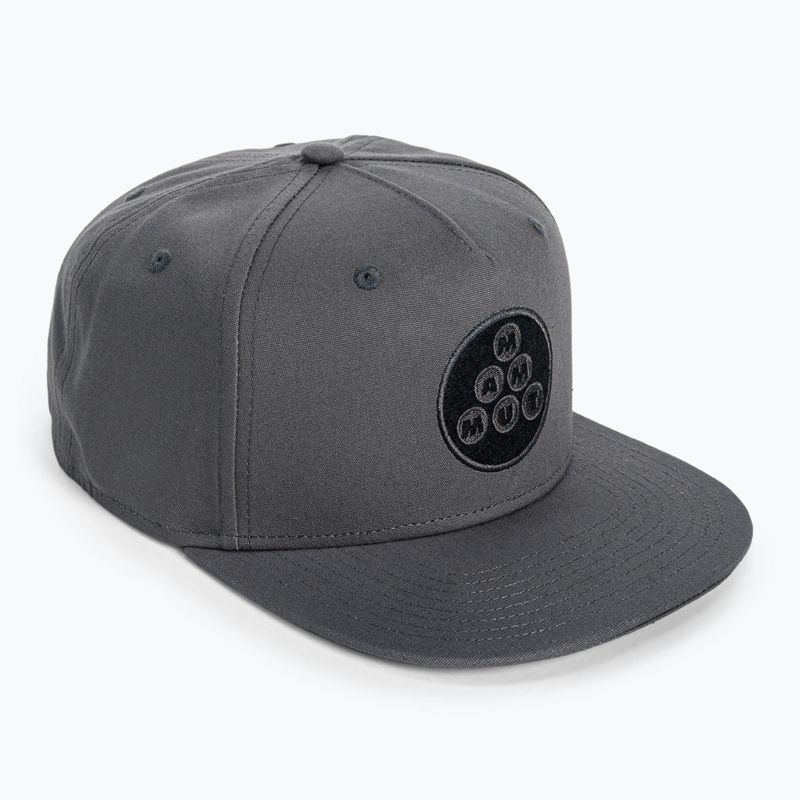 Cappello da baseball Mammut Massone titanio/nero
