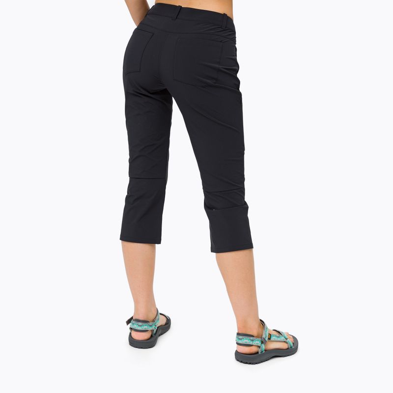 Pantaloni da trekking da donna Mammut Runbold 3/4 nero 4