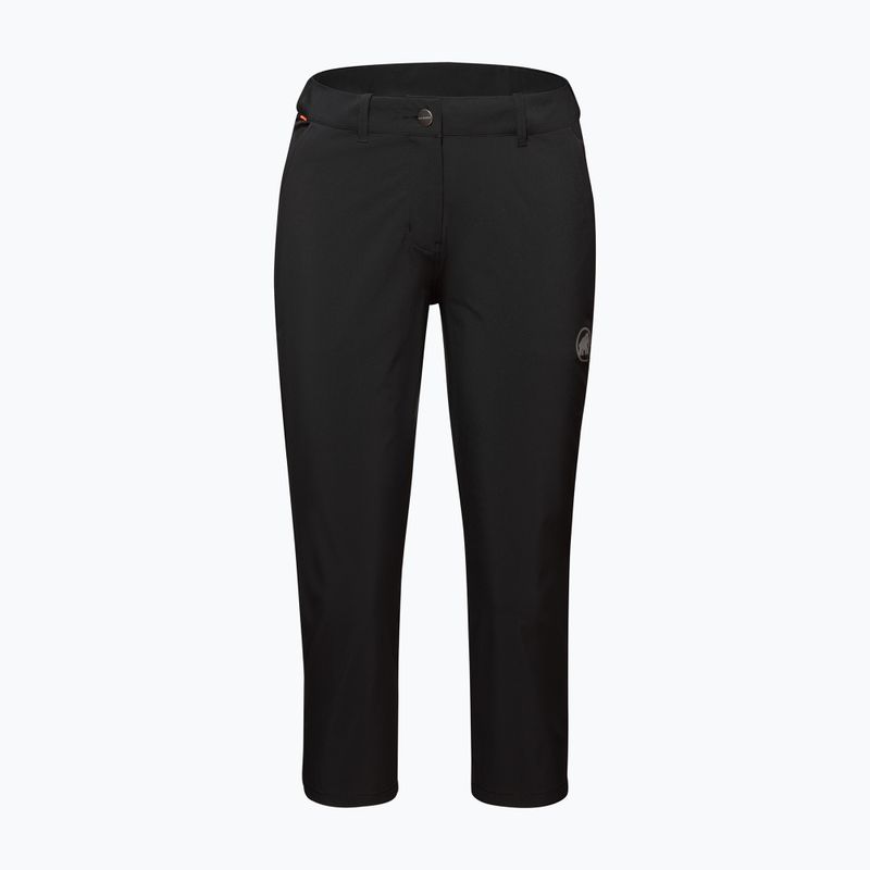 Pantaloni da trekking da donna Mammut Runbold 3/4 nero 5