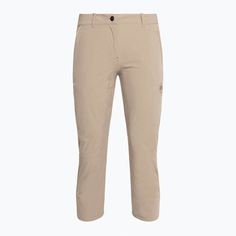 Pantaloni da trekking Mammut Runbold 3/4 safari per donna 4