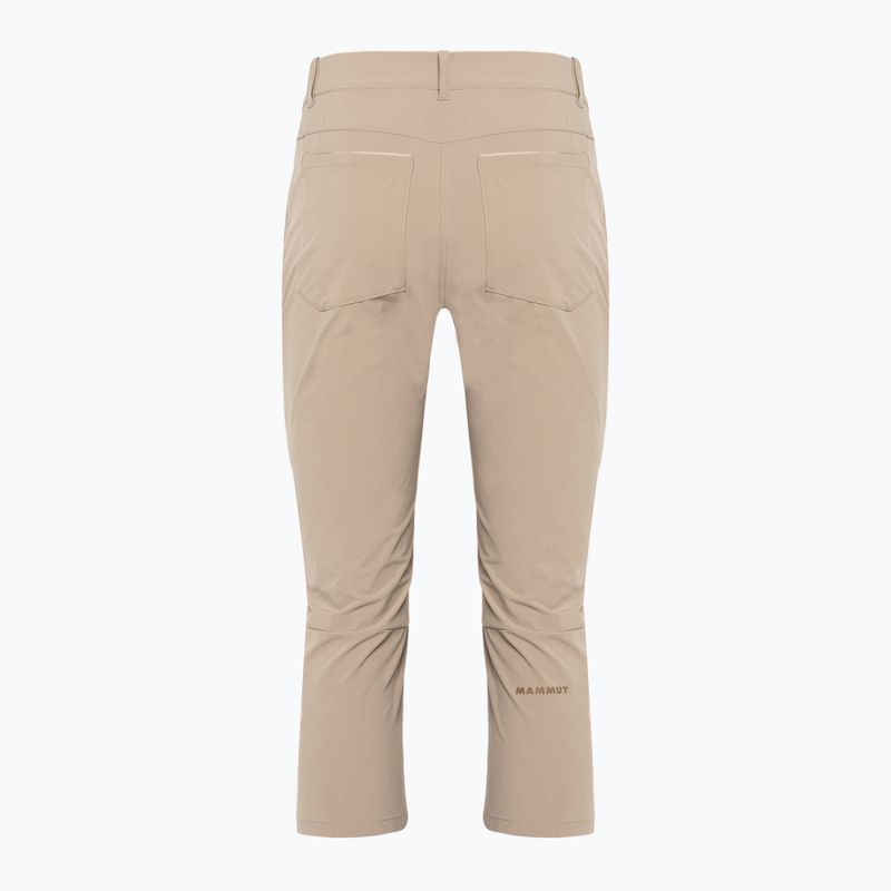 Pantaloni da trekking Mammut Runbold 3/4 safari per donna 5