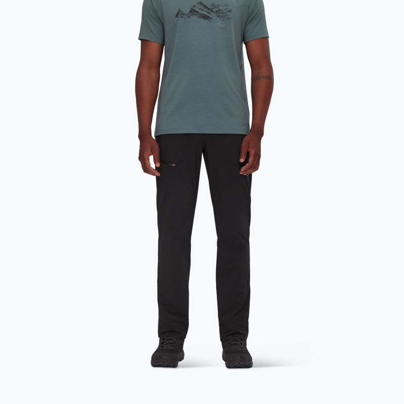 Pantaloni da trekking da uomo Mammut Runbold nero 3