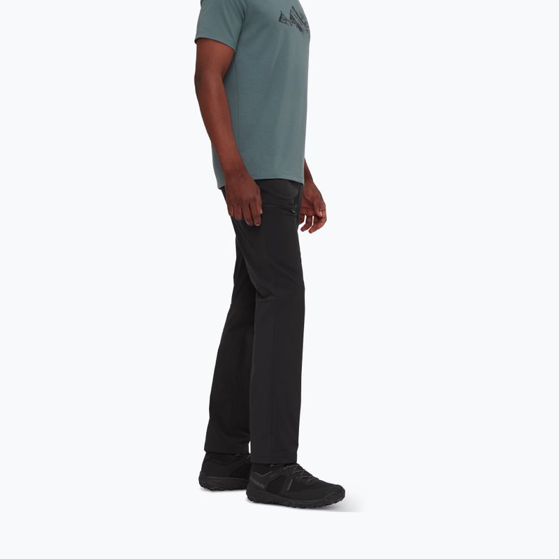 Pantaloni da trekking da uomo Mammut Runbold nero 7