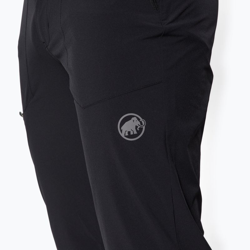 Pantaloni da trekking da uomo Mammut Runbold nero 4