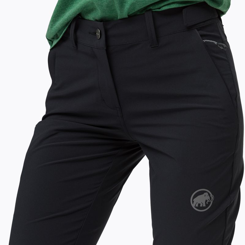 Pantaloni da trekking da donna Mammut Runbold nero 4