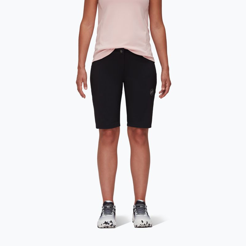 Pantaloncini da trekking da donna Mammut Runbold nero 2