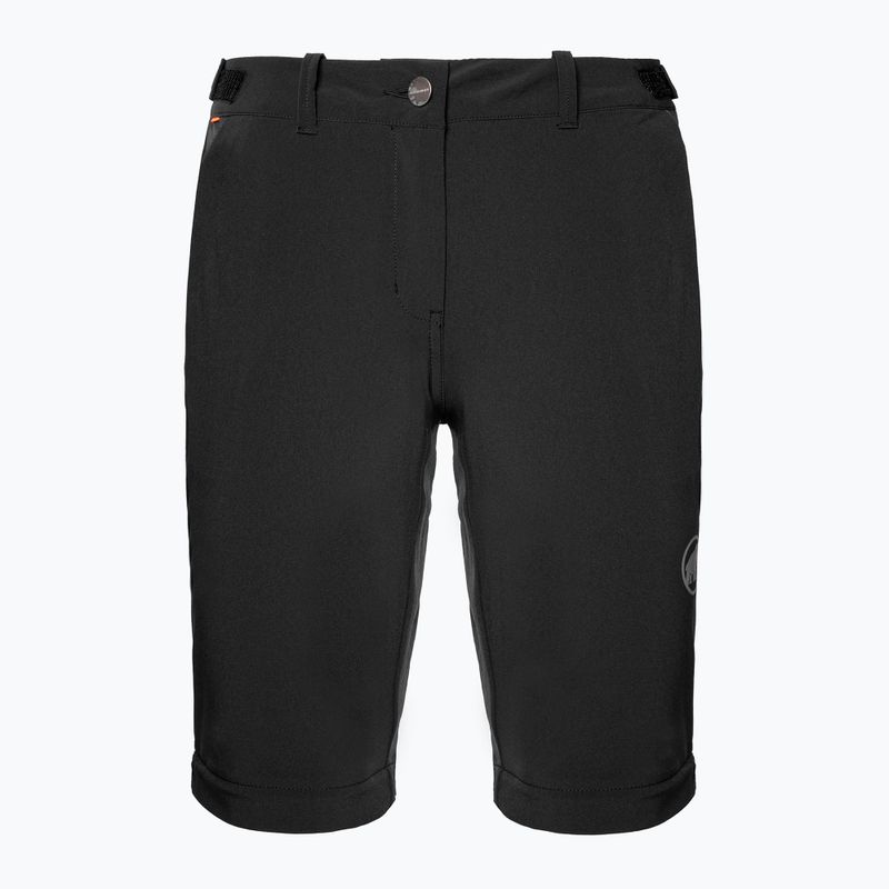 Pantaloni da trekking da donna Mammut Runbold Zip Off nero 6