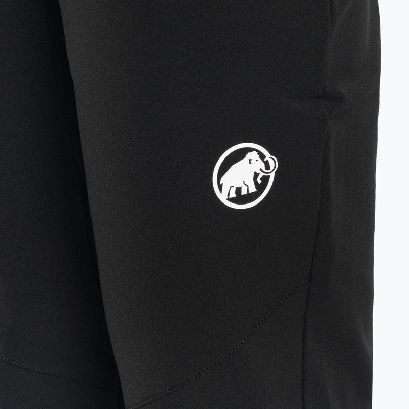 Pantaloni softshell da donna Mammut Taiss SO nero 6