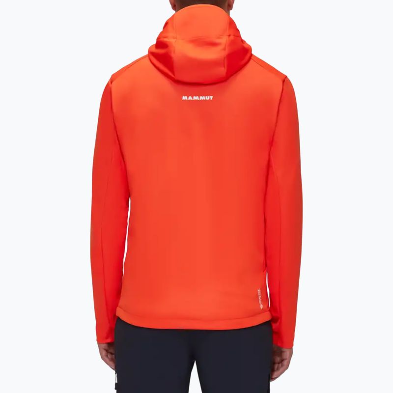 Giacca softshell da uomo Mammut Ultimate VII SO rosso caldo 3