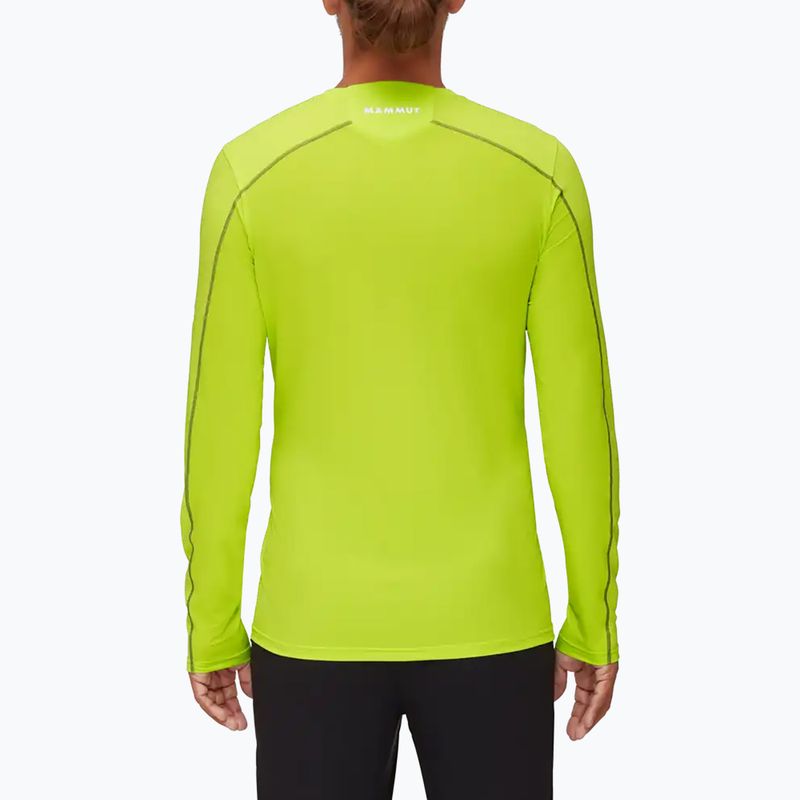 Mammut manica lunga da trekking da uomo Sertig highlime granito 2