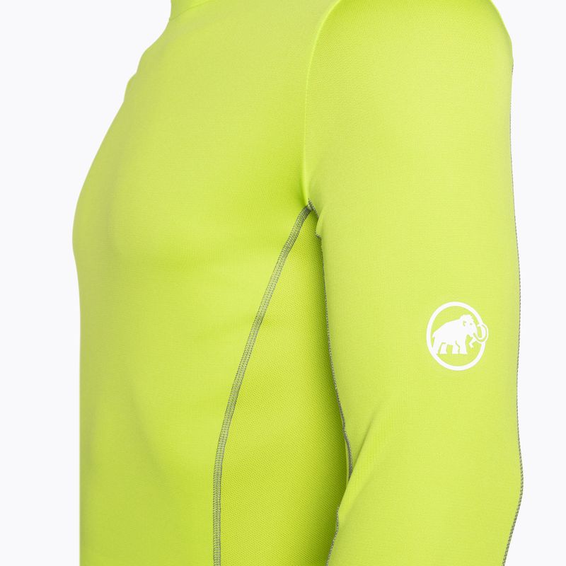 Mammut manica lunga da trekking da uomo Sertig highlime granito 7