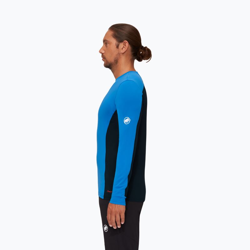 Mammut uomo trekking manica lunga Sertig ice marine 2