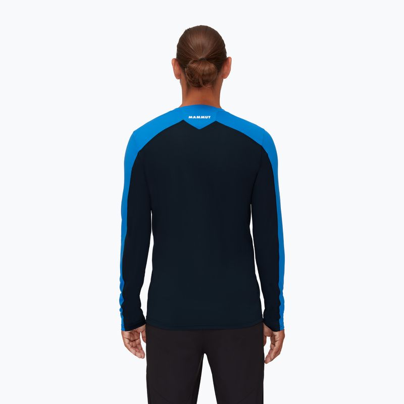 Mammut uomo trekking manica lunga Sertig ice marine 3