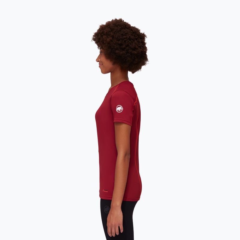 Camicia da trekking Mammut da donna Sertig rosso sangue/rosso caldo 2