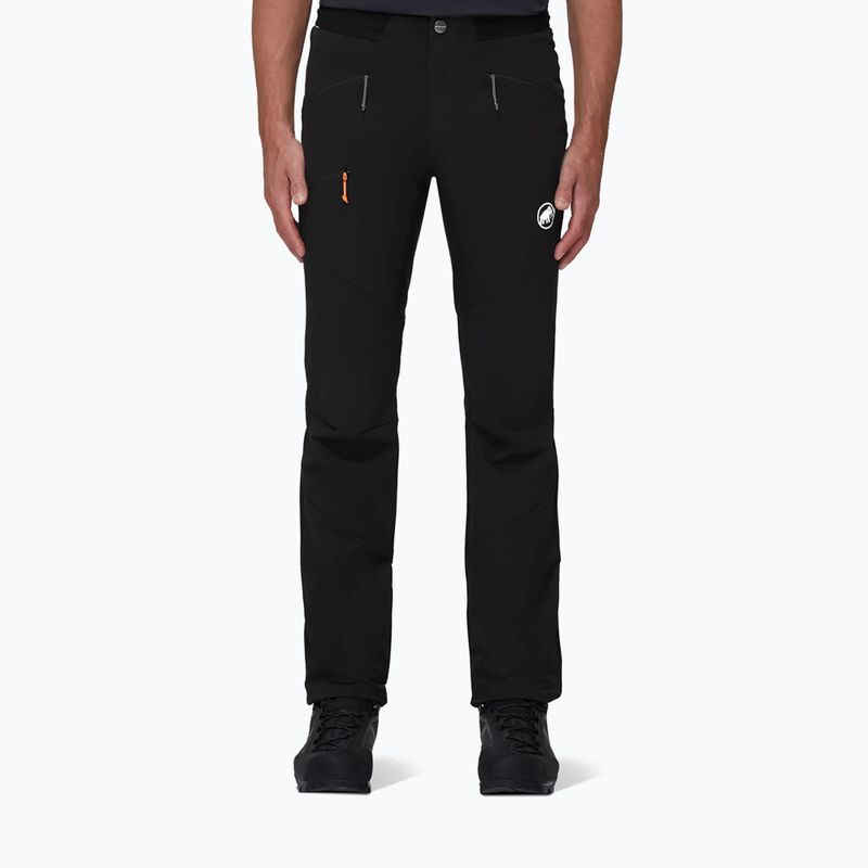 Pantaloni softshell da uomo Mammut Aenergy Light SO nero