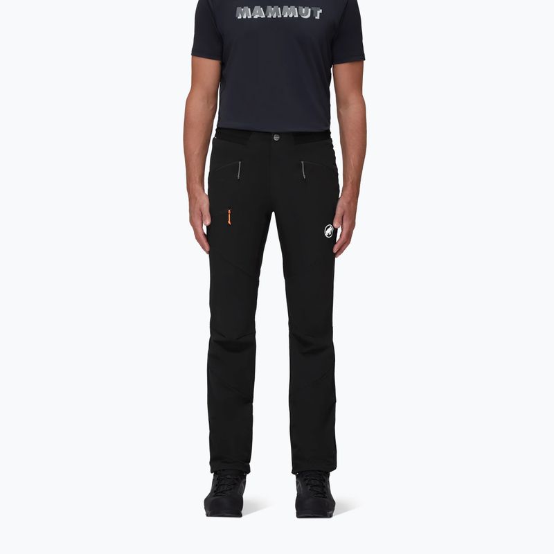 Pantaloni softshell da uomo Mammut Aenergy Light SO nero