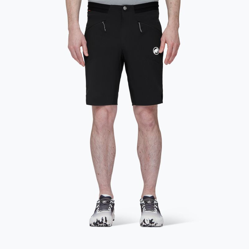 Pantaloncini da trekking da uomo Mammut Aenergy Light SO nero