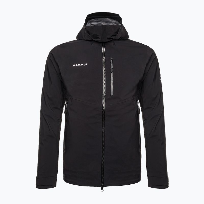 Mammut Alto Guide HS Uomo Giacca antipioggia con cappuccio nero 4