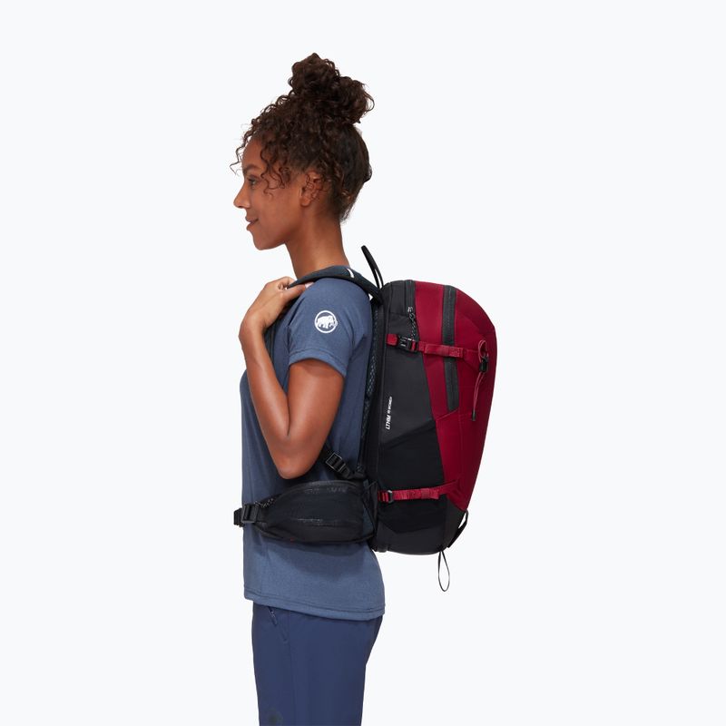 Zaino da trekking da donna Mammut Lithium 15 l rosso sangue/nero 9