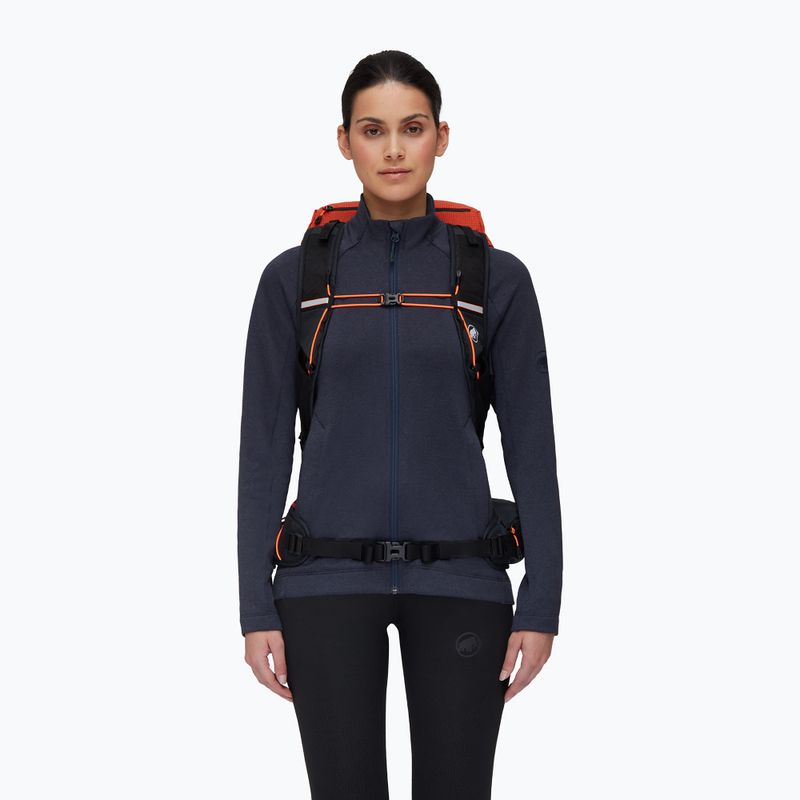 Zaino da trekking Mammut Ducan 30 l rosso caldo/nero 8