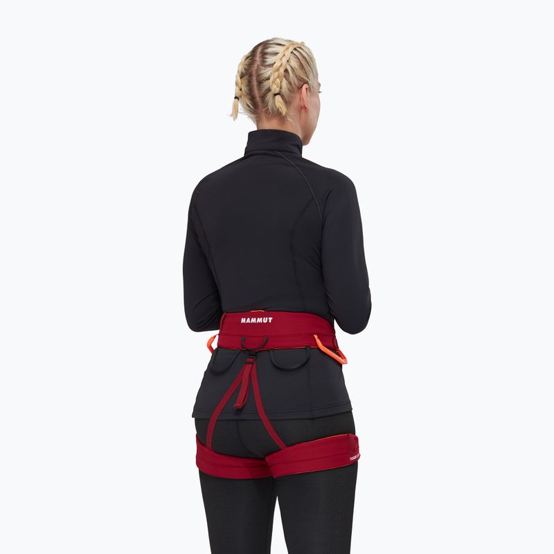 Imbracatura da arrampicata Mammut donna Togir 2.0 3 Slide rosso sangue 6