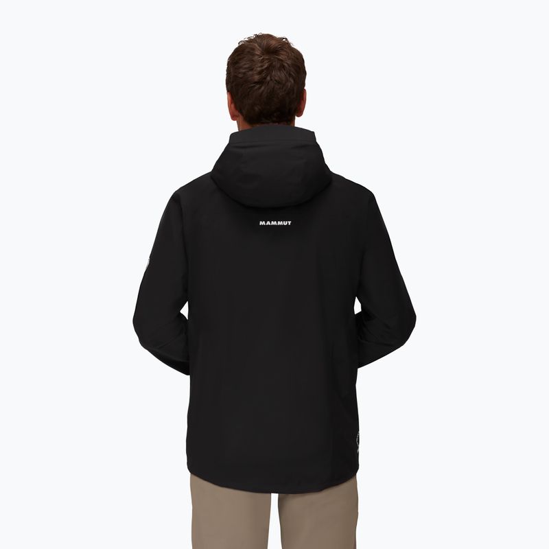 Mammut Convey Tour HS Uomo Giacca antipioggia con cappuccio nero 2