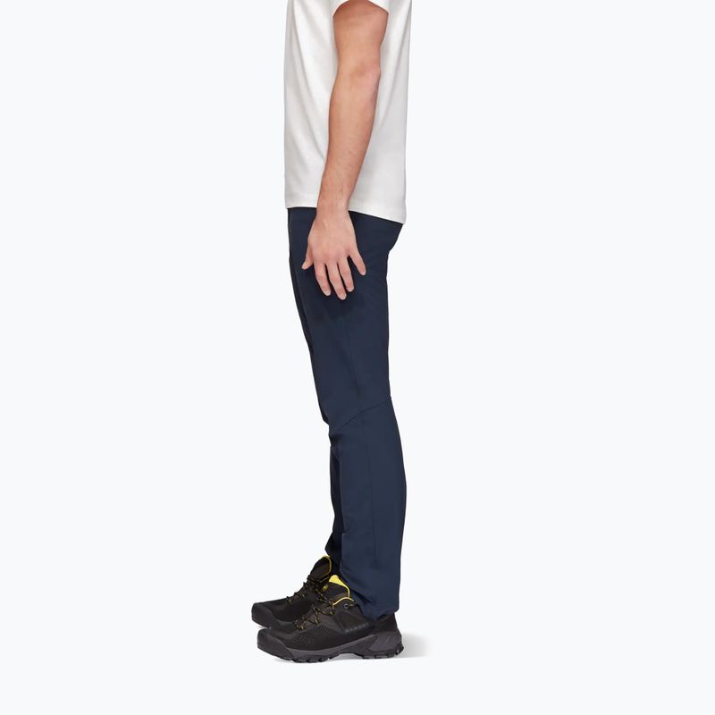 Pantaloni da trekking da uomo Mammut Runbold Light marine 2
