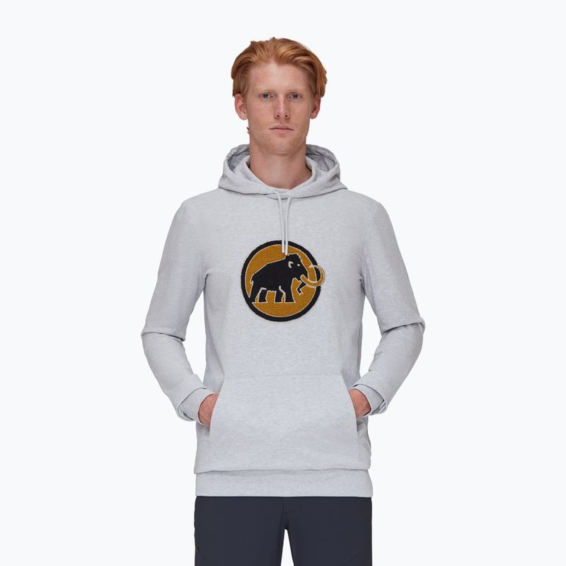 Felpa trekking uomo Mammut ML Hoody Circle highway mélange