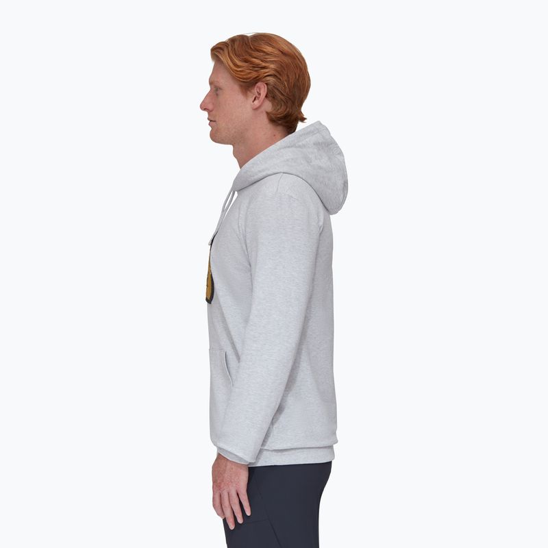 Felpa trekking uomo Mammut ML Hoody Circle highway mélange 3