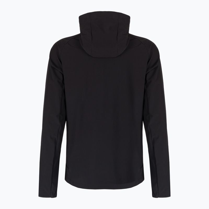 Giacca softshell da uomo Mammut Ultimate Comfort SO con cappuccio nero 2