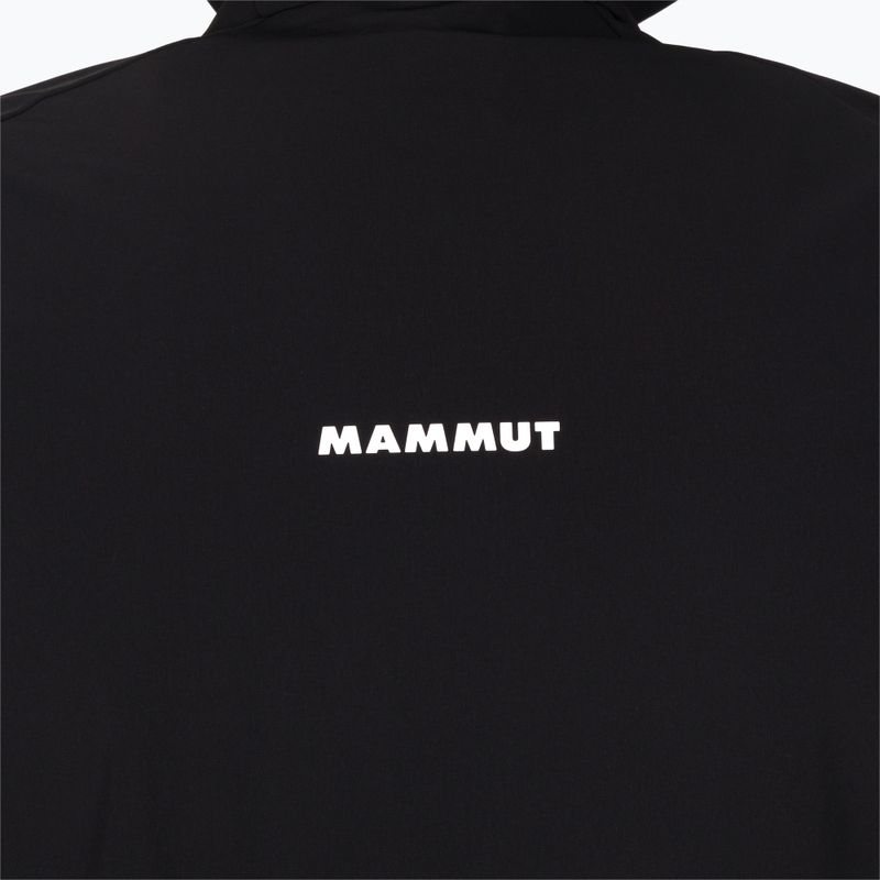 Giacca softshell da uomo Mammut Ultimate Comfort SO con cappuccio nero 7