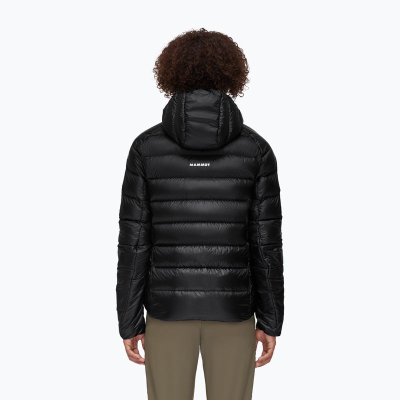 Piumino da uomo Mammut Taiss IN con cappuccio nero 2
