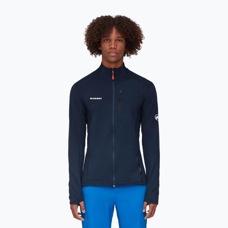Felpa da trekking da uomo Mammut Taiss Light ML marine