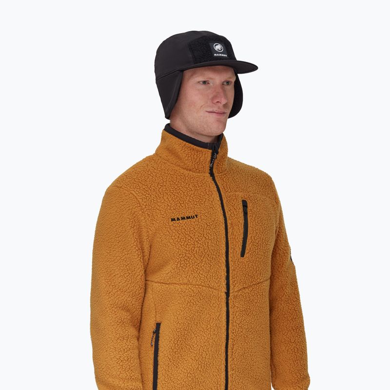 Mammut Berretto invernale in pile nero 8
