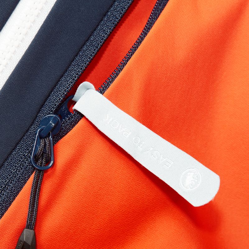 Giacca Mammut Aenergy IN Hybrid uomo rosso caldo/marino 6