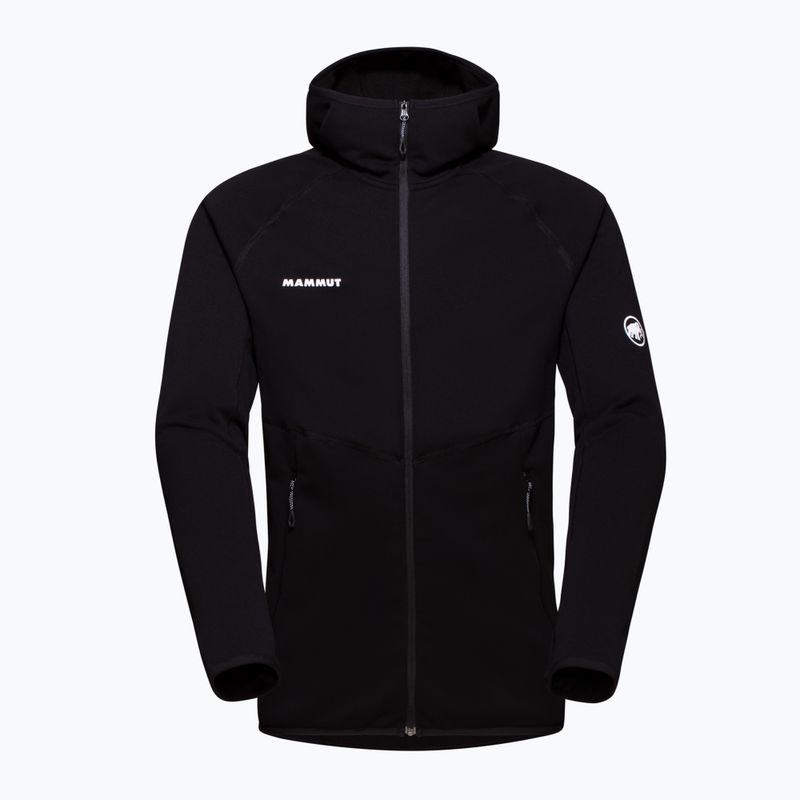 Felpa trekking da uomo Mammut Aconcagua ML con cappuccio nero 7