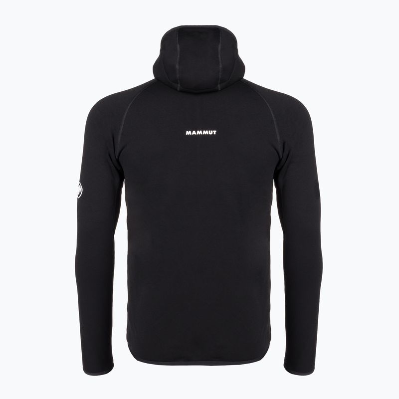 Felpa trekking da uomo Mammut Aconcagua ML con cappuccio nero 5