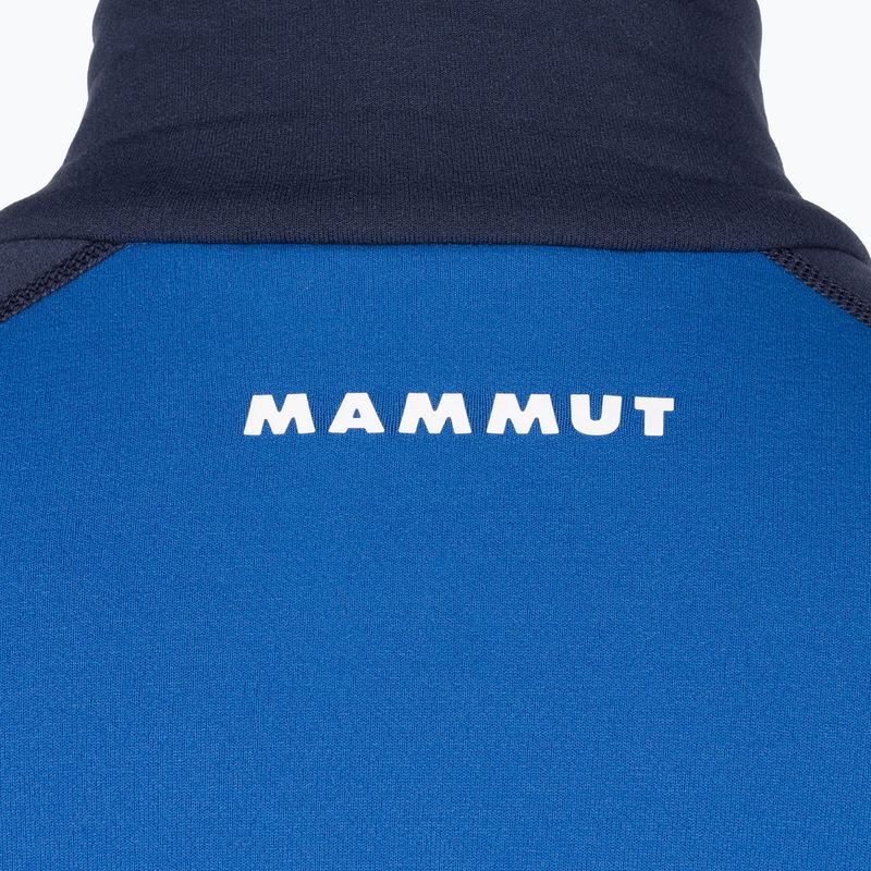 Felpa da trekking da uomo Mammut Aconcagua ML ghiaccio/marino 8