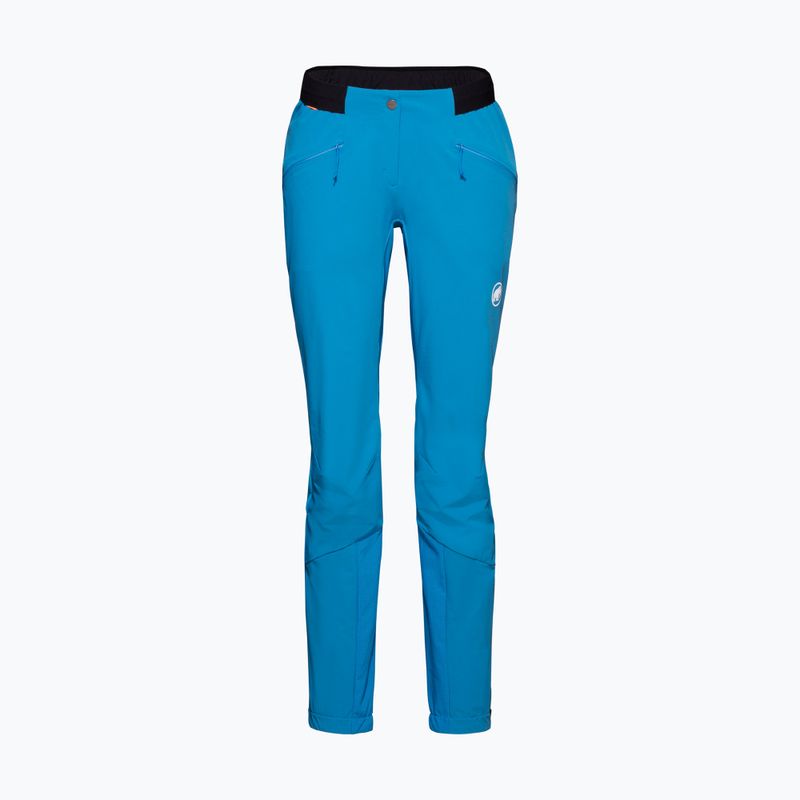 Pantaloni da sci Mammut da donna Aenergy SO Hybrid genziana 4