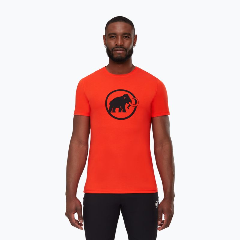 Maglietta da trekking da uomo Mammut Classic rosso caldo